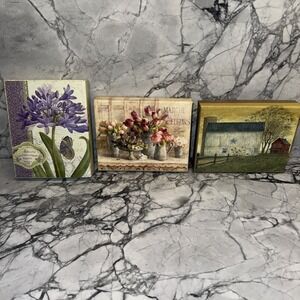 Legacy Boxed Notecards W Envelopes 30+ Floral Countryside Barn